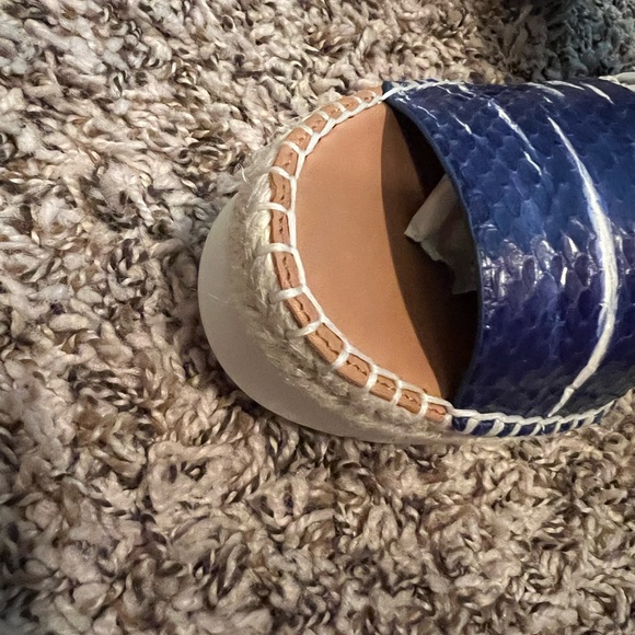 Sarto color blue size 6.5 leather - Picture 5 of 11